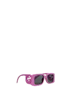 Purple Fabric Gucci Glasses