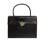 Brown Leather Loewe Tote