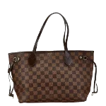 Brown Leather Louis Vuitton Neverfull