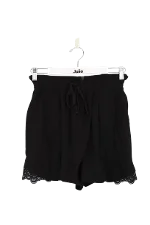 Black Viscose The Kooples Shorts