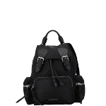 Black Leather Burberry Backpack