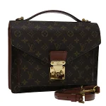 Brown Canvas Louis Vuitton Handbag