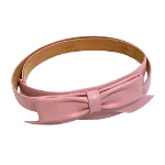 Pink Leather Louis Vuitton Belt