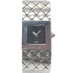 Black Metal Chanel Watch