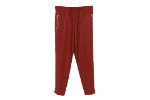 Red Wool Bottega Veneta Pants