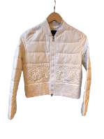 White Polyester Ermanno Scervino Jacket