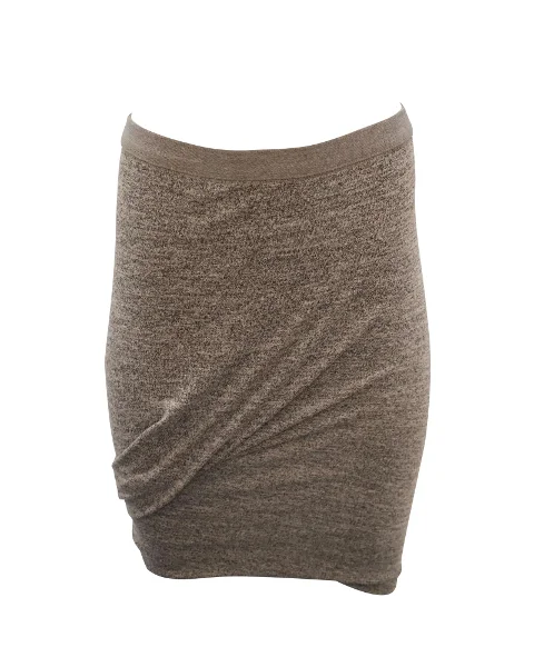 Grey Fabric Alexander Wang Skirt