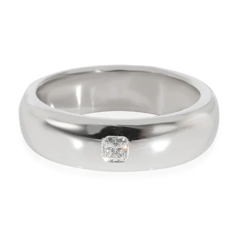 Metallic Platinum Tiffany & Co. Ring