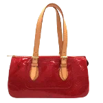 Red Canvas Louis Vuitton Shoulder Bags