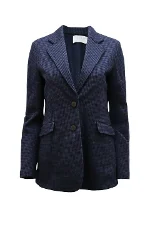Blue Wool Harris Wharf London Coat