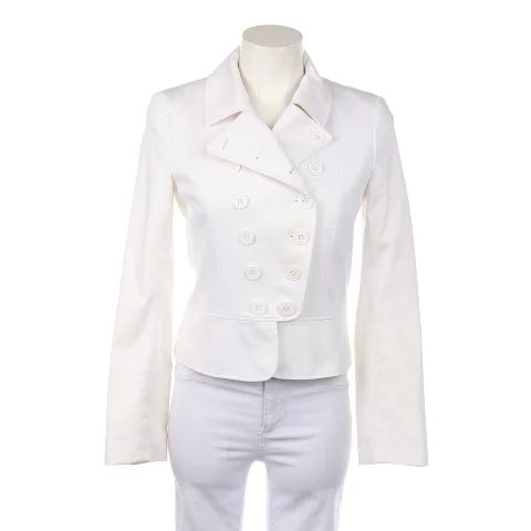 White Cotton Windsor Jacket
