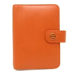 Orange Leather Chanel Agenda