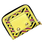 Yellow Leather Versace Wallet