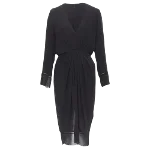 Black Polyester Zimmermann Dress