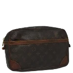 Brown Canvas Louis Vuitton Compiegne