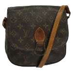 Brown Canvas Louis Vuitton Saint Cloud