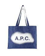 Blue Cotton A.P.C Tote