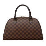 Brown Leather Louis Vuitton Nolita