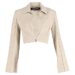 Beige Fabric Jacquemus Jacket