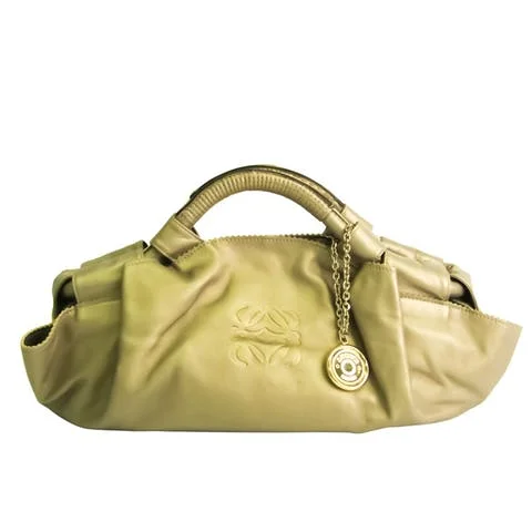 Green Leather Loewe Handbag