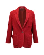 Red Wool Isabel Marant Blazer