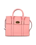 Pink Leather Mulberry Tote