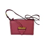 Pink Leather Loewe Shoulder Bag