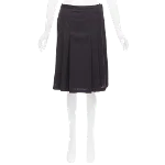 Black Wool Maison Margiela Skirt