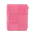 Pink Leather Bottega Veneta Wallet