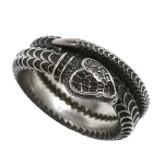 Silver Metal Gucci Ring