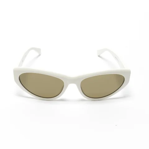 White Plastic Moschino Sunglasses