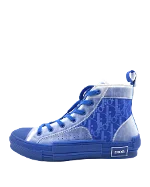 Blue Canvas Dior Boots