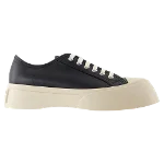 Black Leather Marni Sneakers