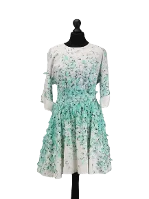 White Cotton Blumarine Dress