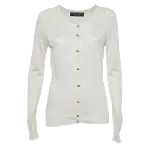 White Silk Dolce & Gabbana Cardigan