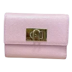 Pink Leather Furla Wallet