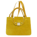 Yellow Suede Jimmy Choo Handbag