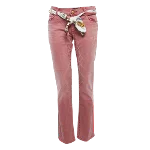 Burgundy Denim Moschino Jeans