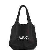 Black Plastic A.P.C. Handbag