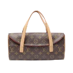 Brown Leather Louis Vuitton Sonatine