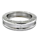 Silver White Gold Bvlgari Ring