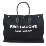 Black Leather Yves Saint Laurent Tote