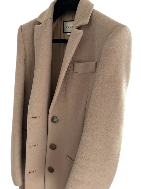 Brown Wool Gucci Coat