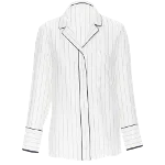 White Silk FRAME Shirt