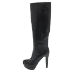 Black Leather Sergio Rossi Boots