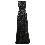 Black Lace Carolina Herrera Dress