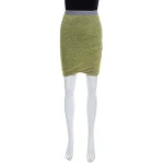 Yellow Knit Alexander Wang Skirt