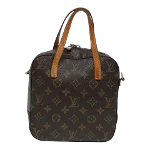 Brown Canvas Louis Vuitton Spontini