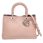 Pink Leather Dior Tote