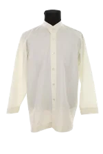 White Cotton Issey Miyake Shirt